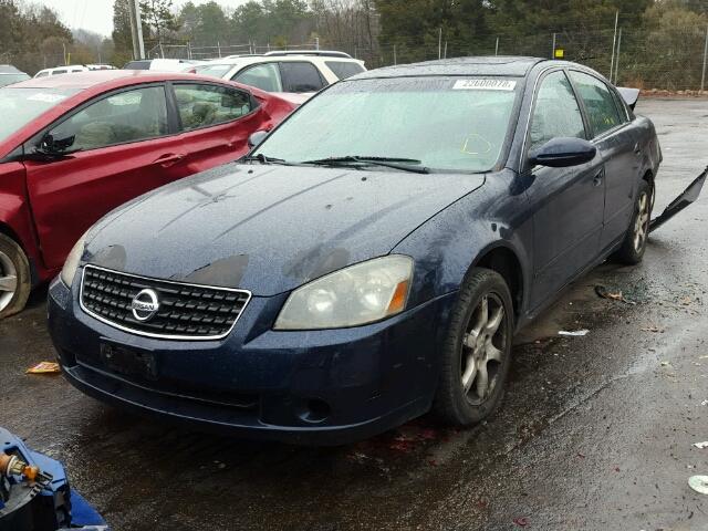 1N4AL11D16C204113 - 2006 NISSAN ALTIMA S BLUE photo 2