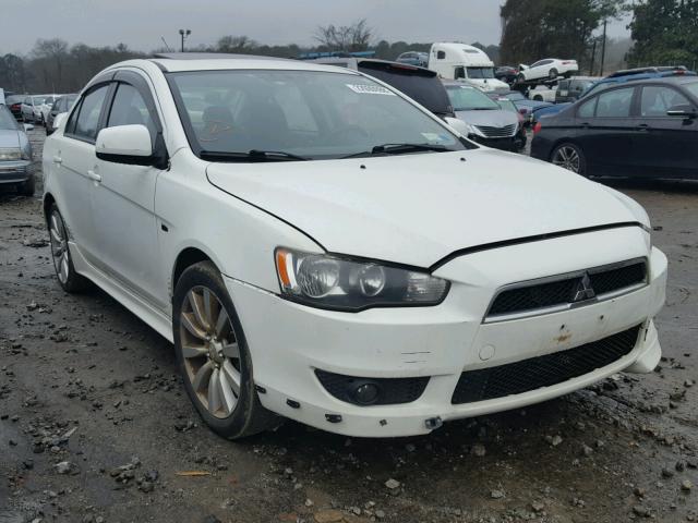 JA3AU86U68U013341 - 2008 MITSUBISHI LANCER GTS WHITE photo 1