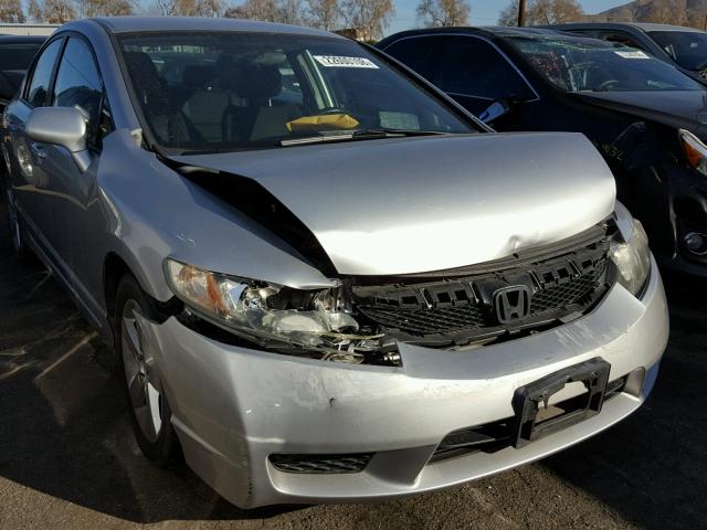 19XFA1F60AE059275 - 2010 HONDA CIVIC SILVER photo 1