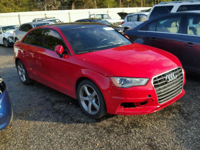 WAUACGFF4F1090303 - 2015 AUDI A3 PREMIUM RED photo 1