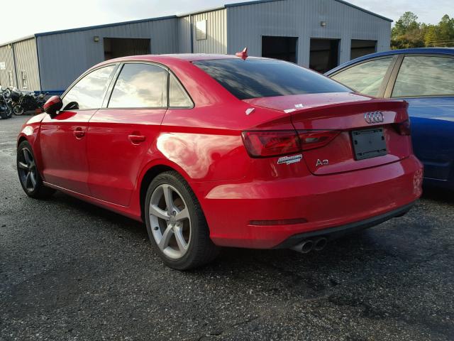 WAUACGFF4F1090303 - 2015 AUDI A3 PREMIUM RED photo 3