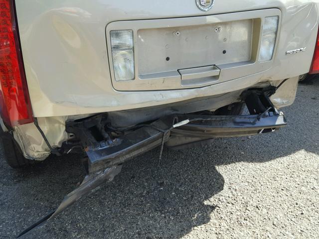 1GYEE637070156739 - 2007 CADILLAC SRX BEIGE photo 9