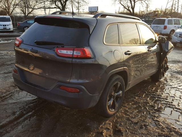 1C4PJMDB0GW300028 - 2016 JEEP CHEROKEE L GRAY photo 4