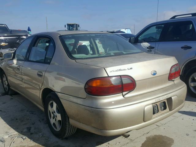 1G1NE52J03M574341 - 2003 CHEVROLET MALIBU LS GOLD photo 3