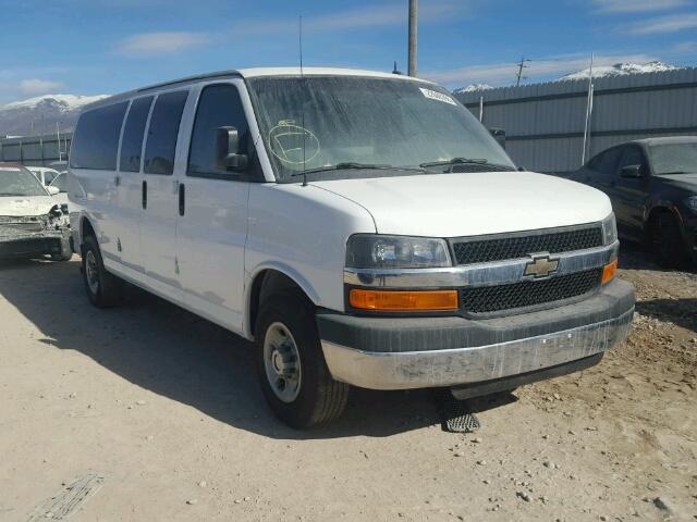 1GAZG1FG7E1164160 - 2014 CHEVROLET EXPRESS G3 WHITE photo 1