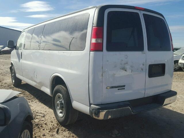 1GAZG1FG7E1164160 - 2014 CHEVROLET EXPRESS G3 WHITE photo 3