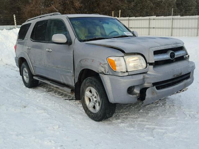 5TDBT44A25S234901 - 2005 TOYOTA SEQUOIA SR GRAY photo 1