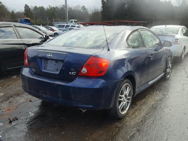 JTKDE167650024445 - 2005 TOYOTA SCION TC 蓝色 照片 4