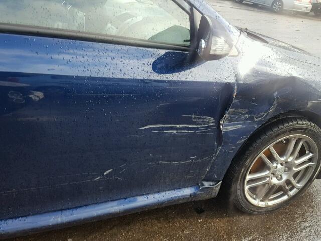 JTKDE167650024445 - 2005 TOYOTA SCION TC 蓝色 照片 9