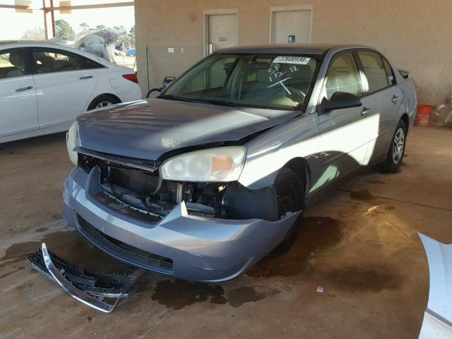 1G1ZS57F47F149570 - 2007 CHEVROLET MALIBU LS BLUE photo 2