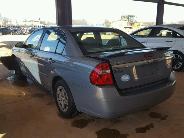 1G1ZS57F47F149570 - 2007 CHEVROLET MALIBU LS BLUE photo 3