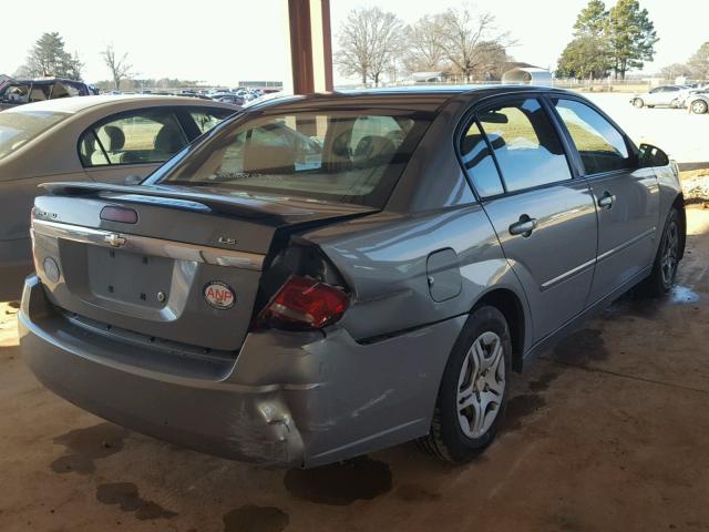 1G1ZS57F47F149570 - 2007 CHEVROLET MALIBU LS BLUE photo 4