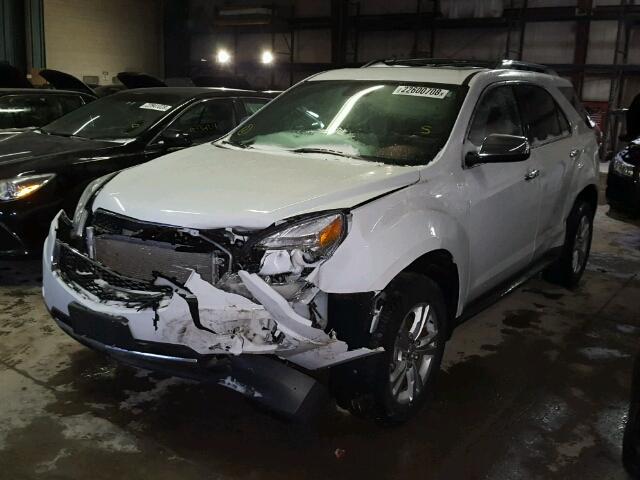 2GNFLGE5XC6352195 - 2012 CHEVROLET EQUINOX LT WHITE photo 2