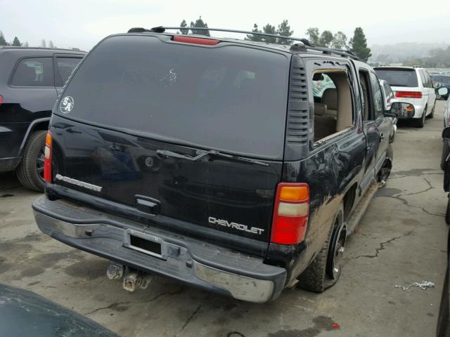 3GNEC16T23G273646 - 2003 CHEVROLET SUBURBAN C BLACK photo 4