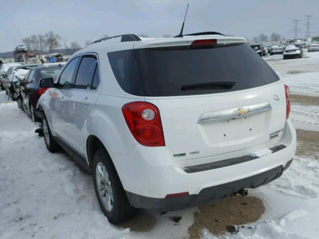 2GNFLEEK0C6174534 - 2012 CHEVROLET EQUINOX LT WHITE photo 3