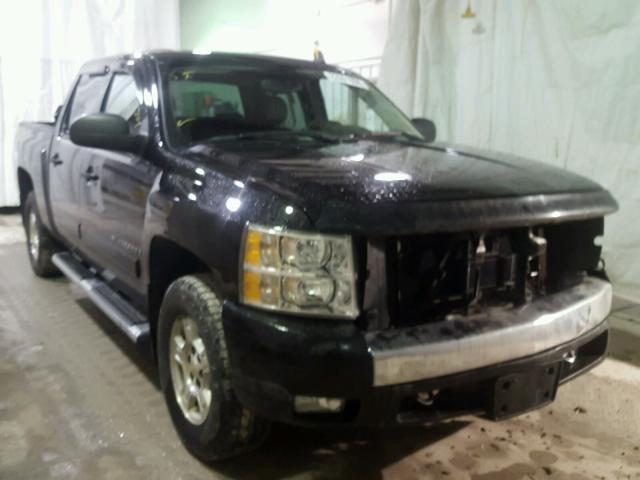 2GCEK13M681129140 - 2008 CHEVROLET SILVERADO BLACK photo 1