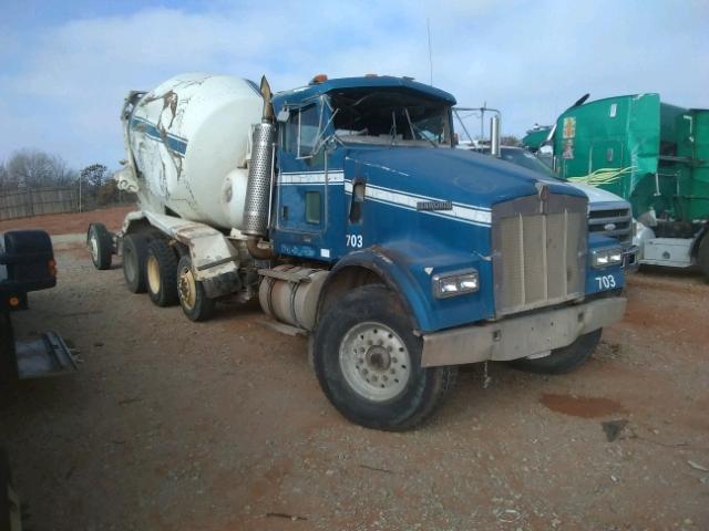 1NKWXTEX97J167036 - 2007 KENWORTH CONSTRUCTI BLUE photo 1