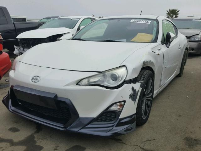 JF1ZNAA1XD2720010 - 2013 TOYOTA SCION FR-S თეთრი ფოტო 2