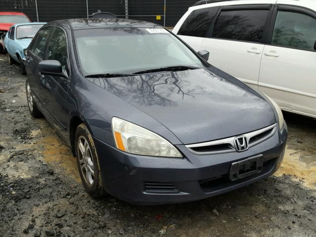 1HGCM56726A154801 - 2006 HONDA ACCORD EX BLACK photo 1