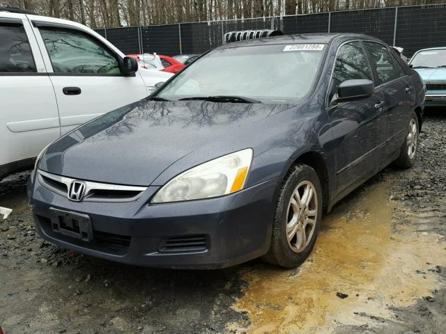 1HGCM56726A154801 - 2006 HONDA ACCORD EX BLACK photo 2