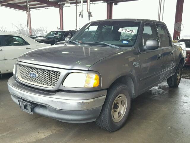 1FTRW07683KC01038 - 2003 FORD F150 SUPER GRAY photo 2