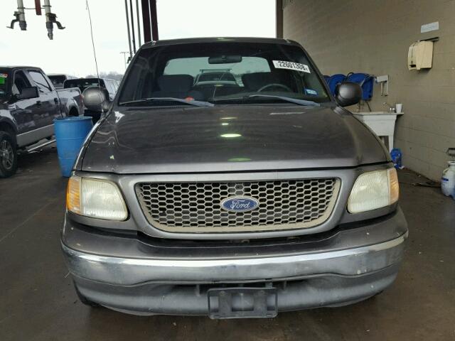 1FTRW07683KC01038 - 2003 FORD F150 SUPER GRAY photo 9