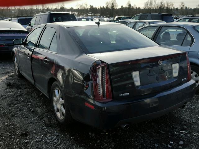 1G6DC67A270192626 - 2007 CADILLAC STS BLACK photo 3