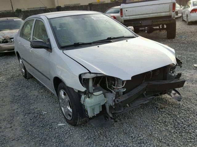 2T1BR32E27C797067 - 2007 TOYOTA COROLLA CE SILVER photo 1