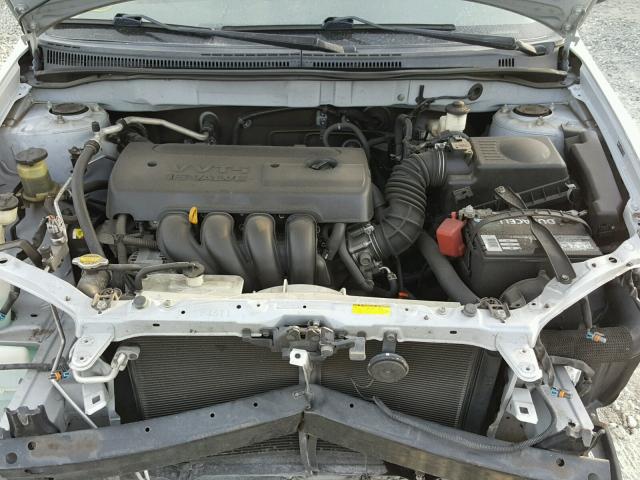 2T1BR32E27C797067 - 2007 TOYOTA COROLLA CE SILVER photo 7