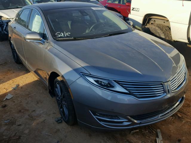 3LN6L2JK9GR617299 - 2016 LINCOLN MKZ GRAY photo 1