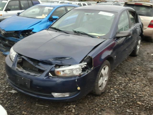 1G8AL55F97Z124726 - 2007 SATURN ION LEVEL BLUE photo 2