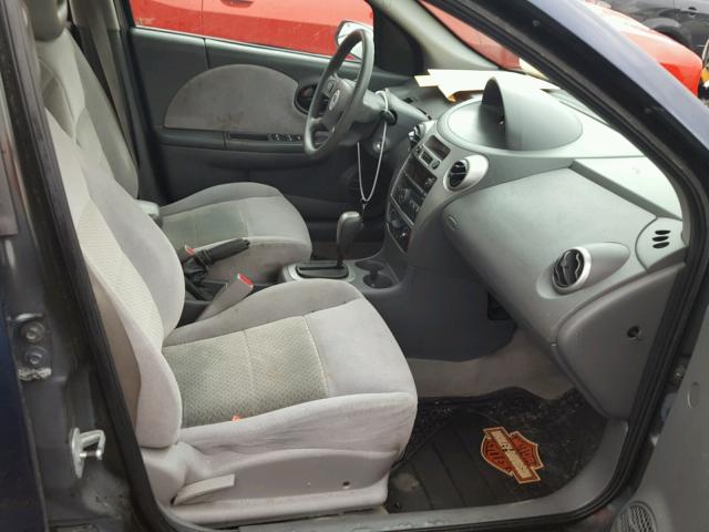 1G8AL55F97Z124726 - 2007 SATURN ION LEVEL BLUE photo 5