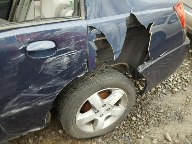 1G8AL55F97Z124726 - 2007 SATURN ION LEVEL BLUE photo 9