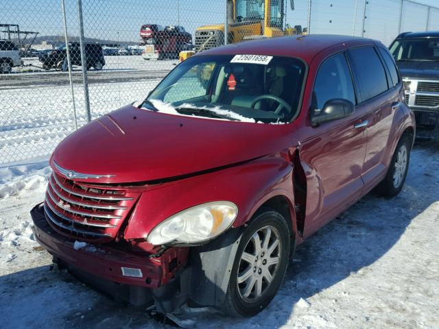 3A4FY58B47T630004 - 2007 CHRYSLER PT CRUISER RED photo 2