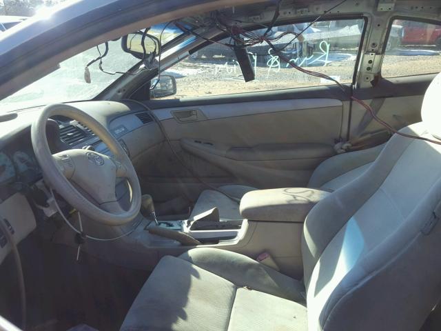 4T1CA38P74U022634 - 2004 TOYOTA CAMRY SOLA GOLD photo 5