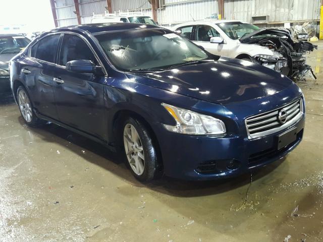 1N4AA5AP0EC453220 - 2014 NISSAN MAXIMA S BLUE photo 1