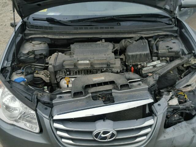 KMHDU4AD3AU936585 - 2010 HYUNDAI ELANTRA BL GRAY photo 7