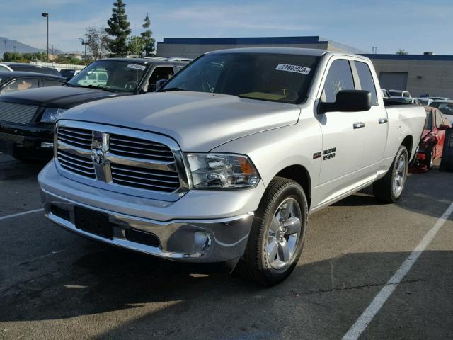 1C6RR6GT1FS754691 - 2015 RAM 1500 SLT SILVER photo 2