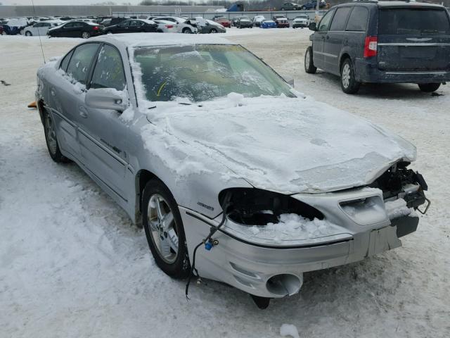 1G2NV52EX1C266823 - 2001 PONTIAC GRAND AM G SILVER photo 1