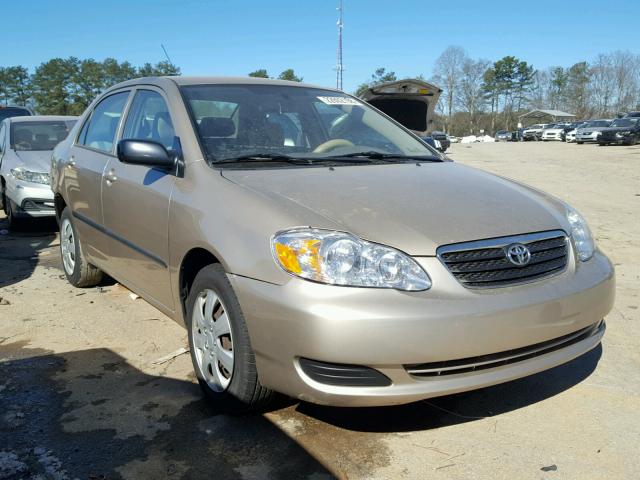 2T1BR32E16C701153 - 2006 TOYOTA COROLLA CE GOLD photo 1