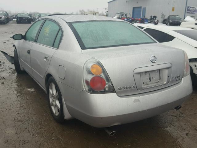 1N4BL11D42C232809 - 2002 NISSAN ALTIMA SE SILVER photo 3