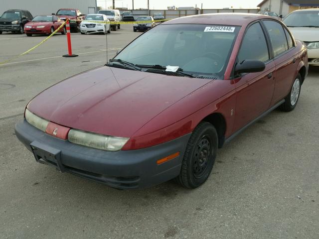 1G8ZG5283WZ248342 - 1998 SATURN SL1 RED photo 2