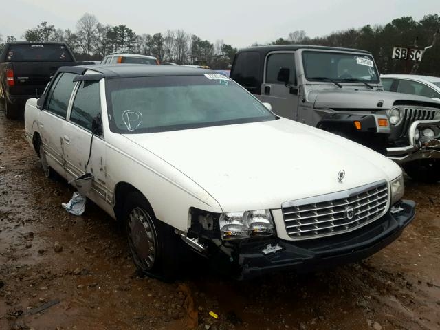 1G6KD52YXVU208161 - 1997 CADILLAC DEVILLE WHITE photo 1