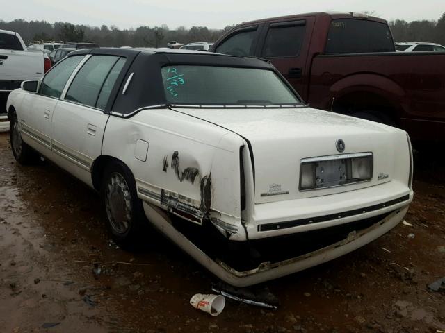 1G6KD52YXVU208161 - 1997 CADILLAC DEVILLE WHITE photo 3