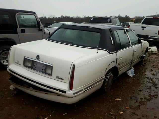 1G6KD52YXVU208161 - 1997 CADILLAC DEVILLE WHITE photo 4