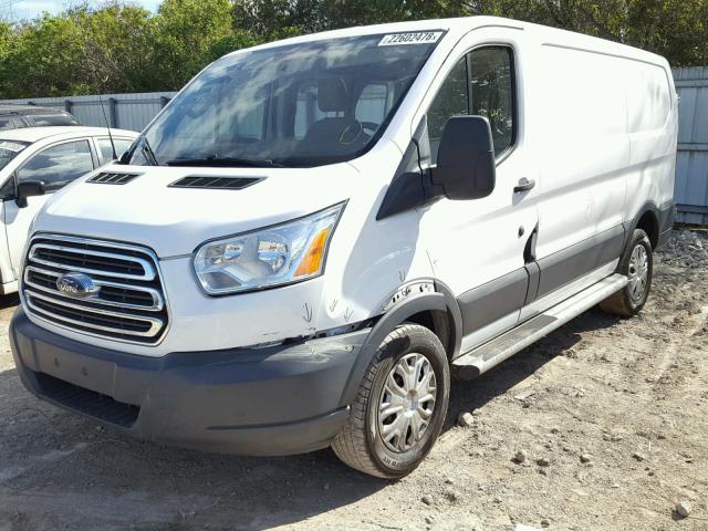 1FTNR1ZM4FKA34012 - 2015 FORD TRANSIT T- WHITE photo 2