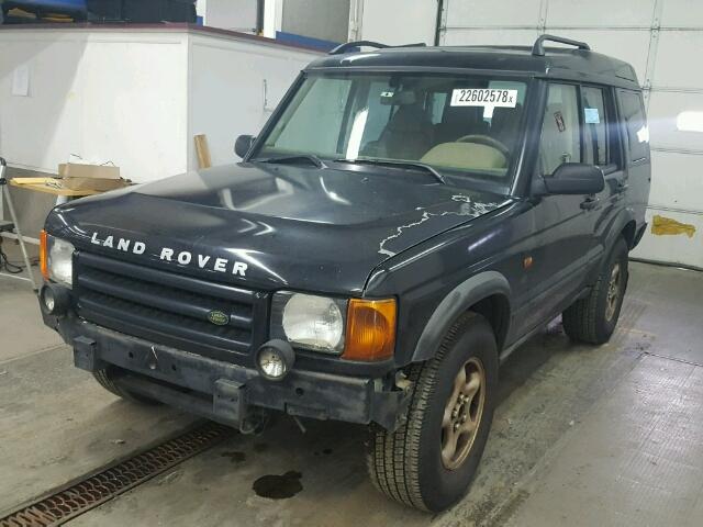 SALTY15402A750625 - 2002 LAND ROVER DISCOVERY BLACK photo 2