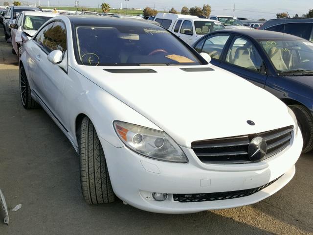 WDDEJ71X38A010539 - 2008 MERCEDES-BENZ CL 550 WHITE photo 1