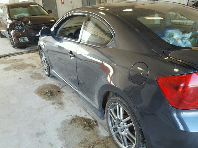 JTKDE167660083934 - 2006 TOYOTA SCION TC 灰色 照片 10