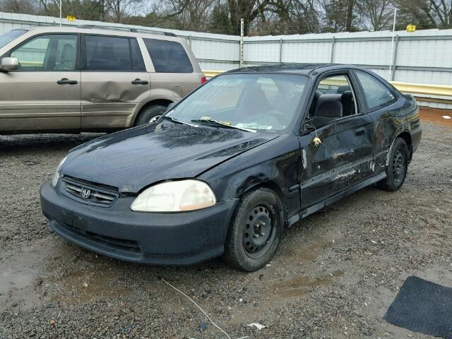 1HGEJ8246VL109801 - 1997 HONDA CIVIC EX შავი ფოტო 2